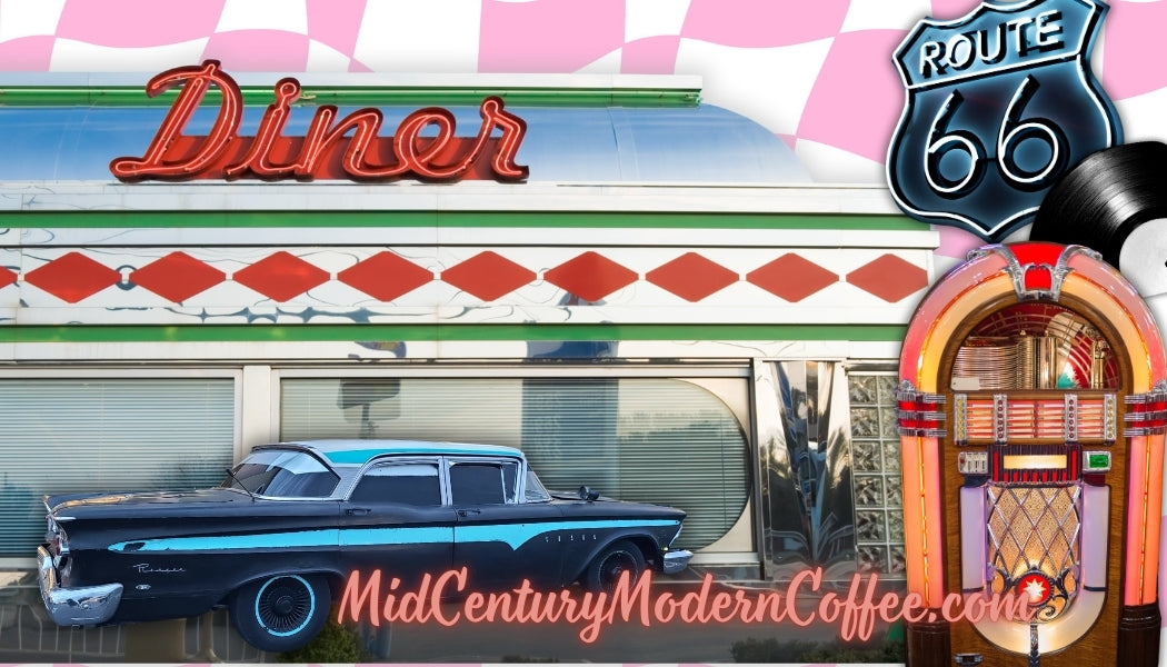 e-Gift Cards for Specialty Grade Premium Coffees Mid-Century Modern Coffee