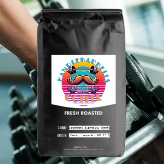 HANDLEBARBELLS Italian Roast Extra Dark, NO ACID, better than LOW ACID